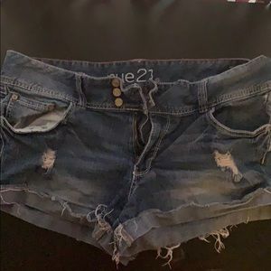 Rue 21 jeans shorts